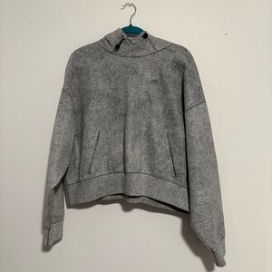 Nike Heather Gray Pullover Hoodie